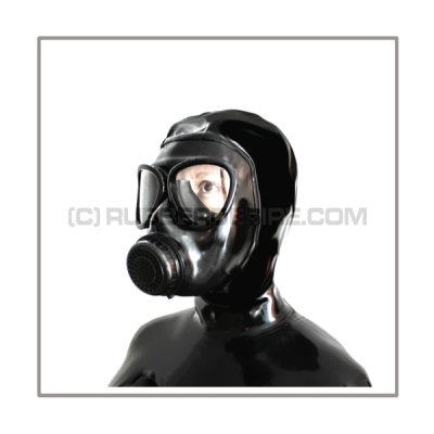Deluxe gasmask-zipper-hood HR-MF with speech diaphragm - model RANKSING MF11